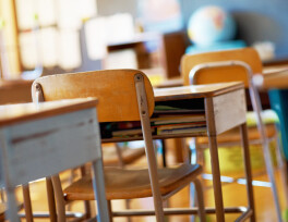 Empty classroom